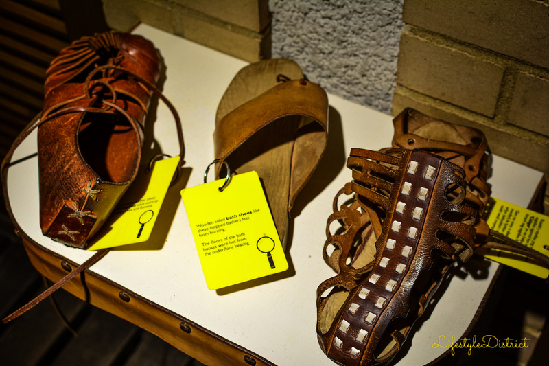 The Roman wore leather sandals by all weather