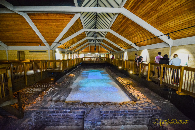 It's easy to imagine the bathers relaxing in Caerleon Roamn Baths