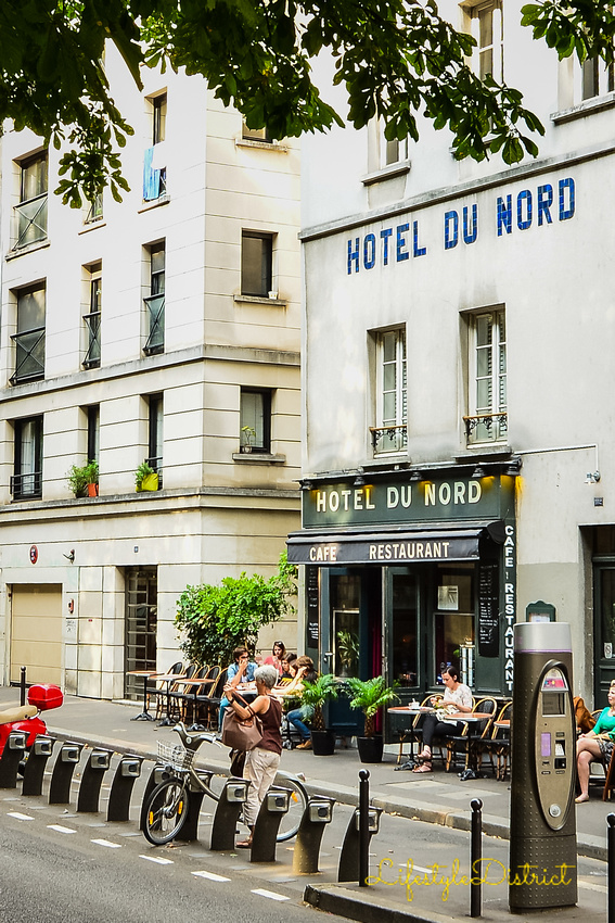 The famous Hotel du Nord on the Canal Saint Martin in Paris | Lifestyle District
