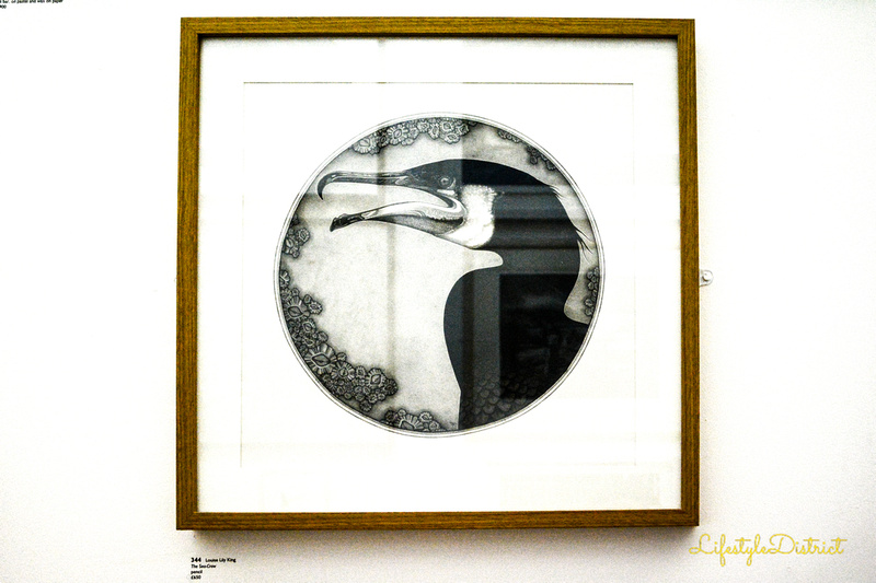 The Sea Crow by Rose Lilly King attracted mt attention at the Annual Open Exhibition at the RWA