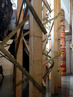 Sculptor Phyllida Barlow unveils her largest and most ambitious work to date
