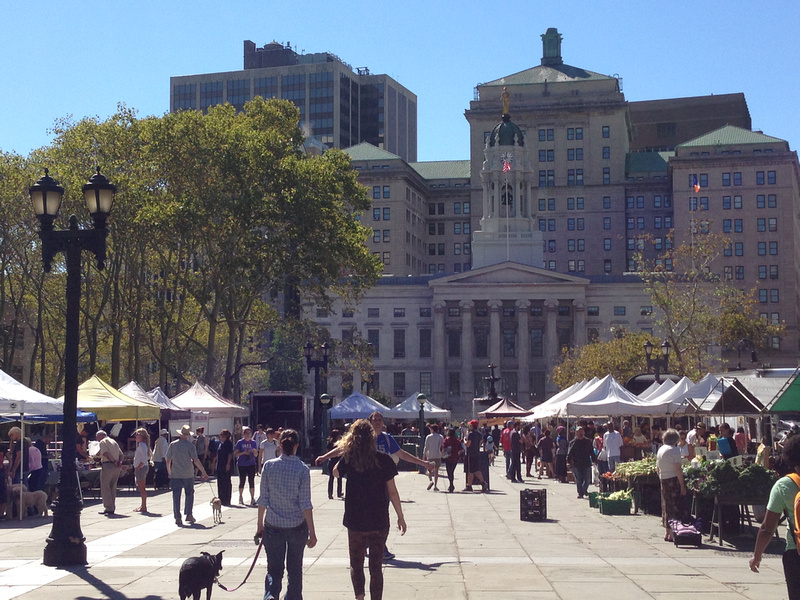 When visiting Brooklyn and New York, make sure you visit the Brooklyn Borough Hall Saturday Greenmarket farmers market. 