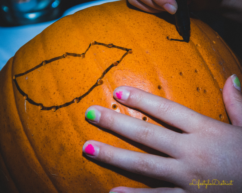 Pumpkin carving for Halloween  • Virginia Allwood • Le Shop UK Photography •