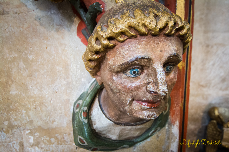 A Medieval face at Bristol Cathedral by Virginia Allwood Le Shop UK Photography